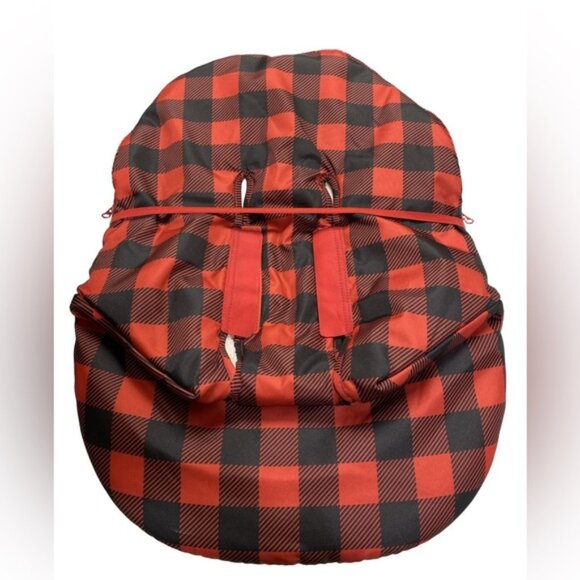 Jolly Jumper Stroller Cuddle Bag Buffalo Plaid Excellent Used Condition - Picture 5 of 7